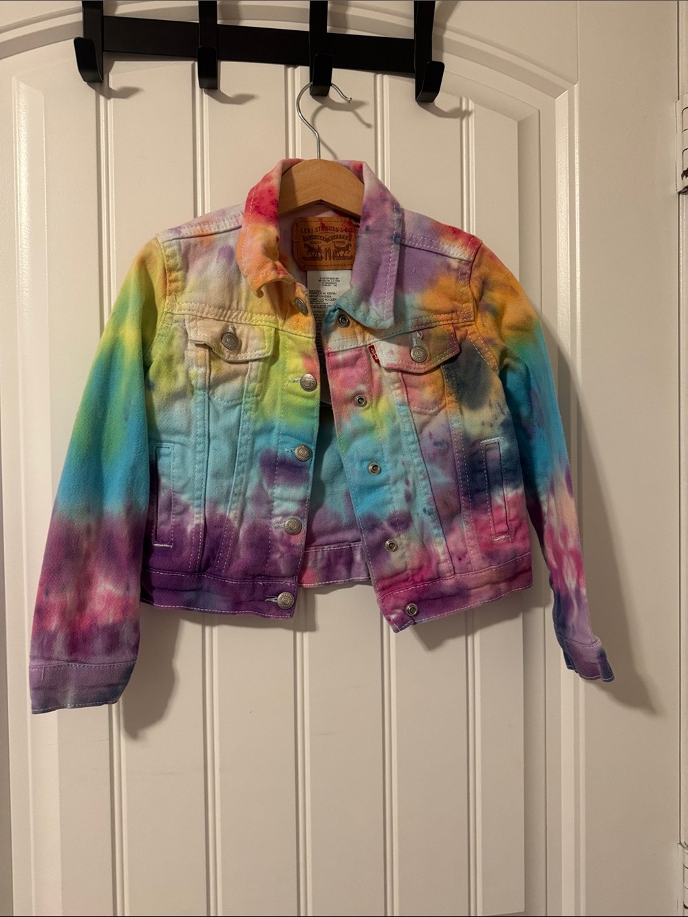 Levi’s Kids Tie-Dye Denim Jacket - Multicolor - 4T
